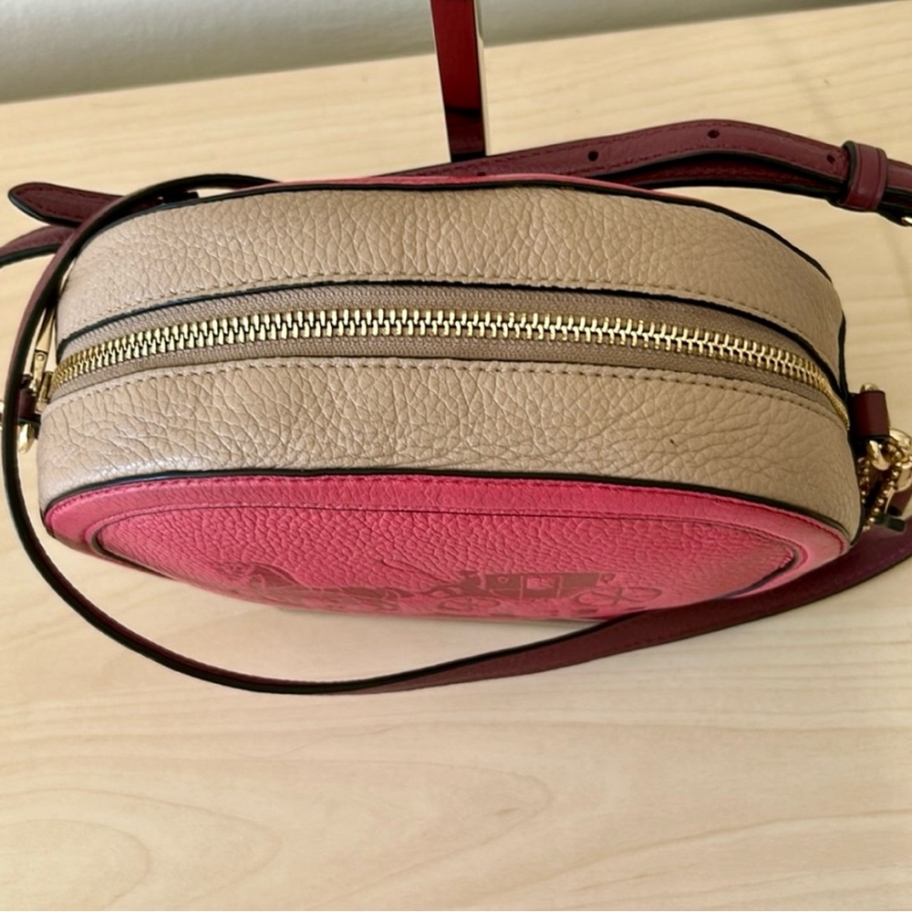 Coach Colorblock With Horse and Carriage Crossbody Bag C4164 - Picture 2 of 9